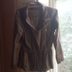 Zara brown lightweight jacket s